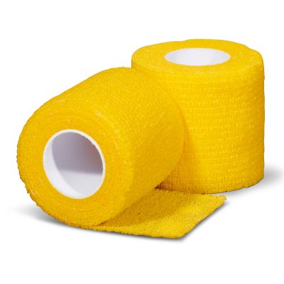 gladiator sports untertape bandage 12 rollen gelb