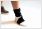 Novamed Fallfuß Orthese Zubehör – Ohne Schuhe Vorderansicht mit Bein 2