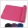workout zu hause pakket yoga mat rosa und fitnessband versrschiedene farben