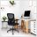 Ergodu Ergonomischer Bürostuhl mit klappbaren Armlehnen stimmungsvolles Bild