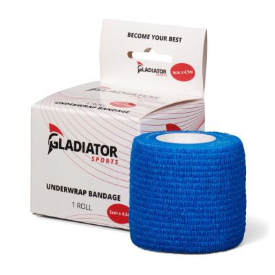 gladiator sports untertape bandage pro rolle dunkelblau