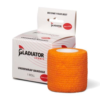 gladiator sports untertape bandage pro rolle orange