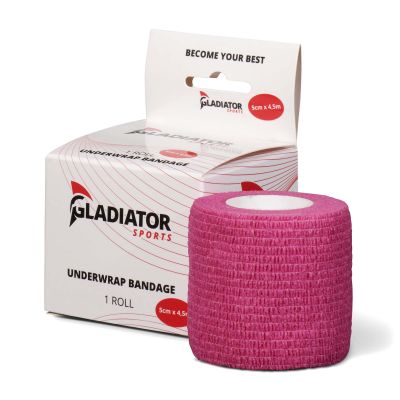 gladiator sports untertape bandage pro rolle rosa