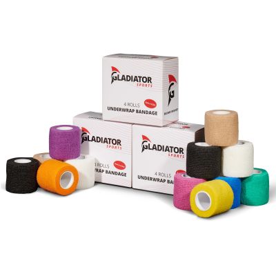 gladiator sports untertape bandage 12 rollen mit box kaufen