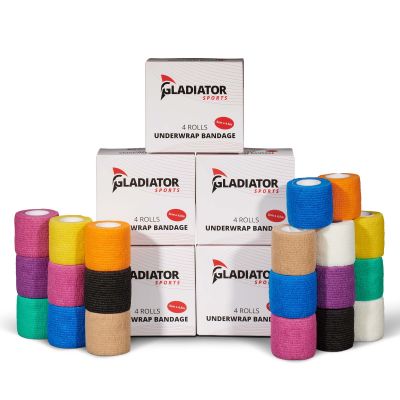 gladiator sports untertape bandage 20 rollen mit box 