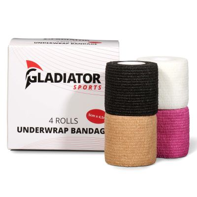 gladiator sports untertape bandage 4 rollen